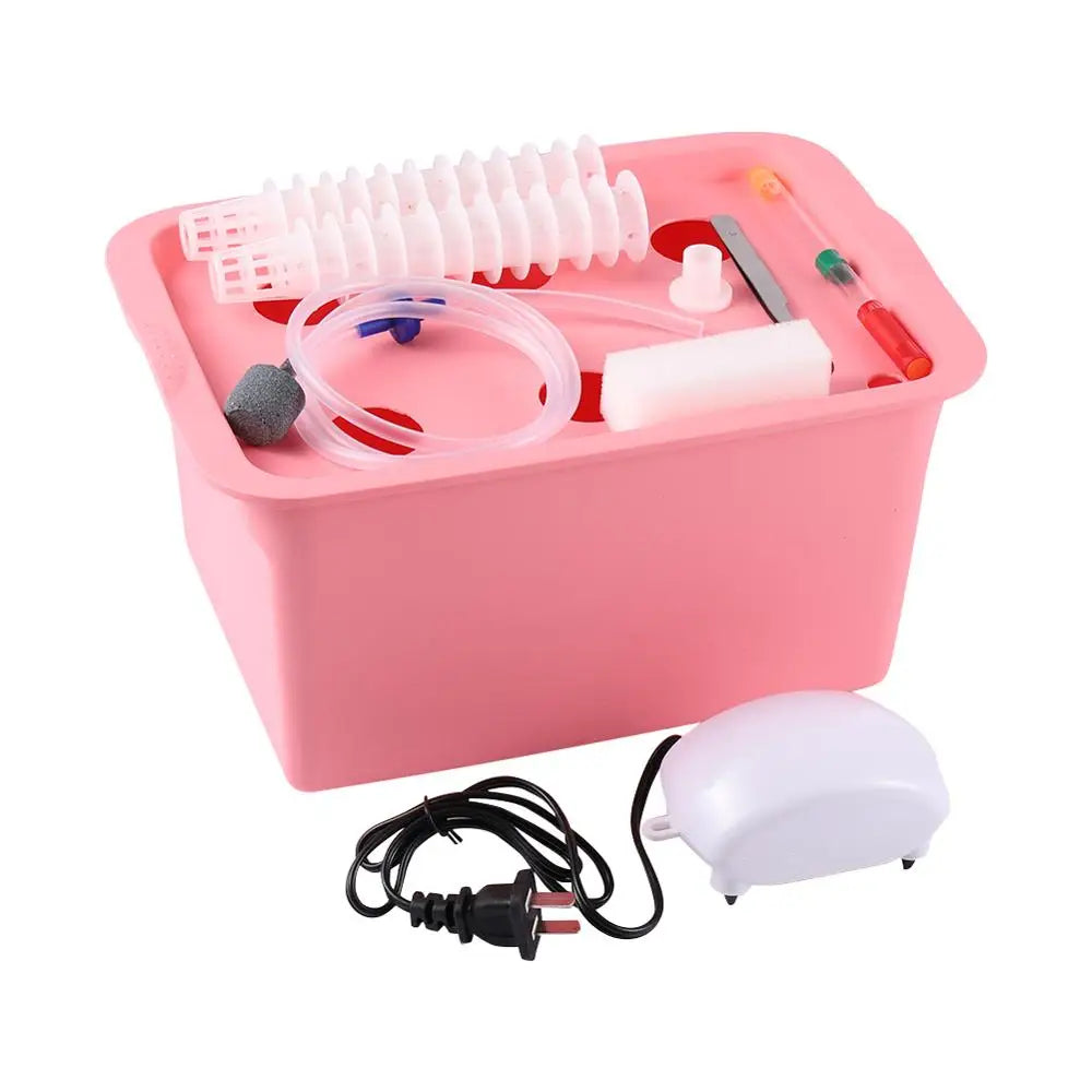 1 Set 6 Hole Plant Hydroponic System Indoor Garden Box Growth Kit Garden Flower Pot Plant Seed Nursery Flower Pot 220V/110V