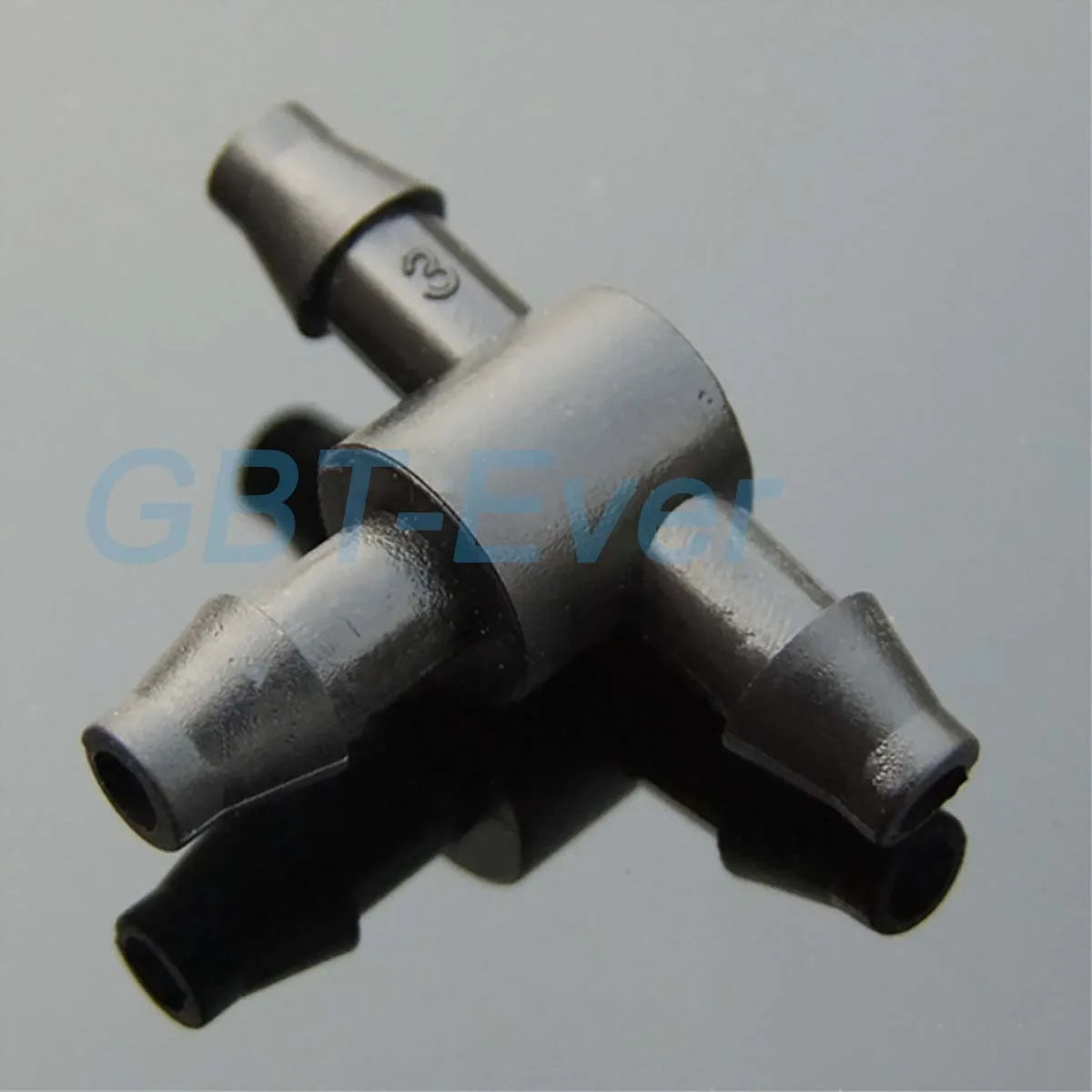 5Pcs 3-way Plastic Connectors Caliber 4mm Tee T-shape Silicone Tube Hose Fittings Connectors for Inner Diameter 3mm~4mm Tubes