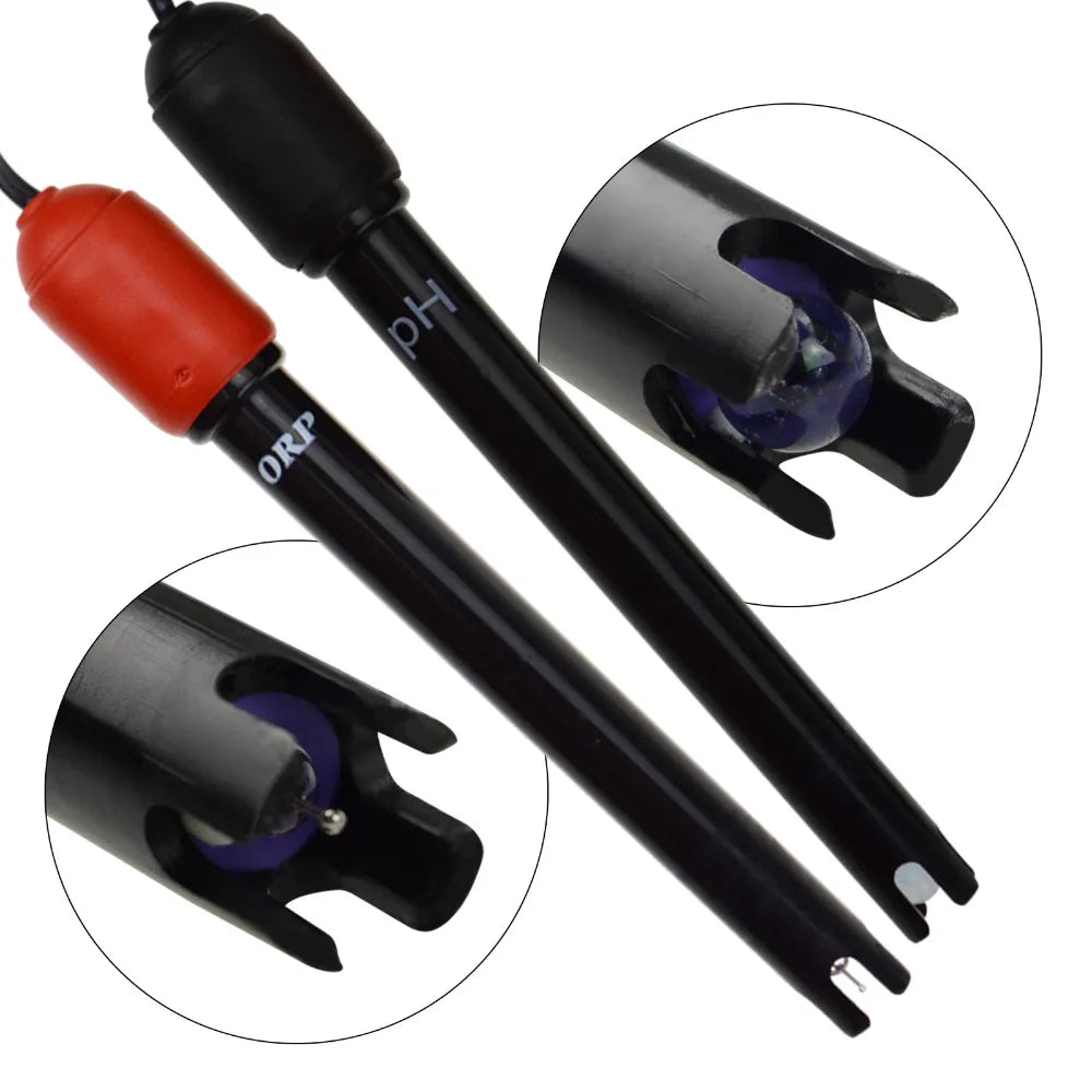 Digital pH ORP Redox 2 in 1 Controller Monitor w/ Output Power Relay Control Aquarium Hydroponics Plant Pool Spa 110V or 220V